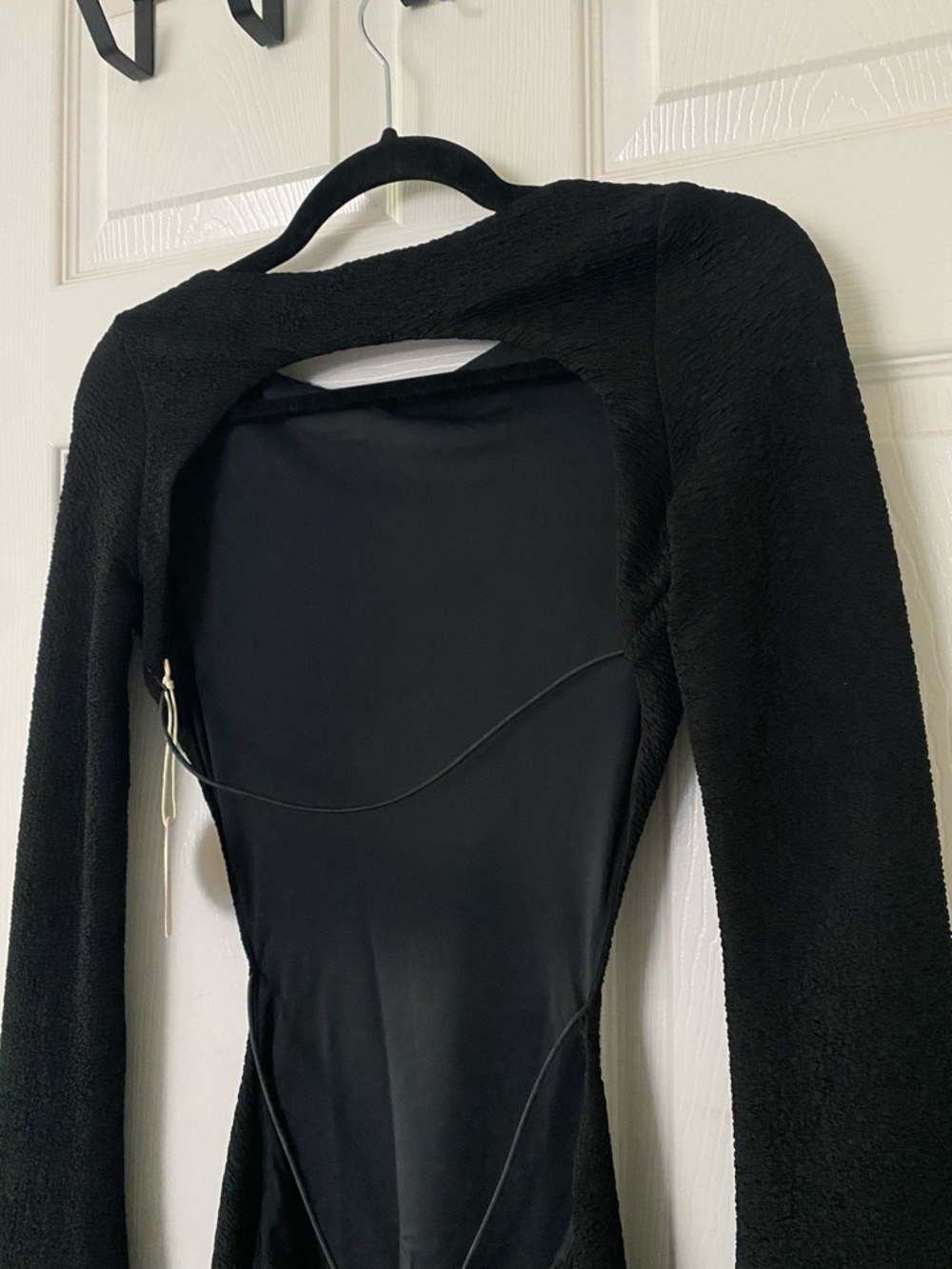 Camila Coelho Like-New | Elena Mini Dress in Black - Picture 10 of 15